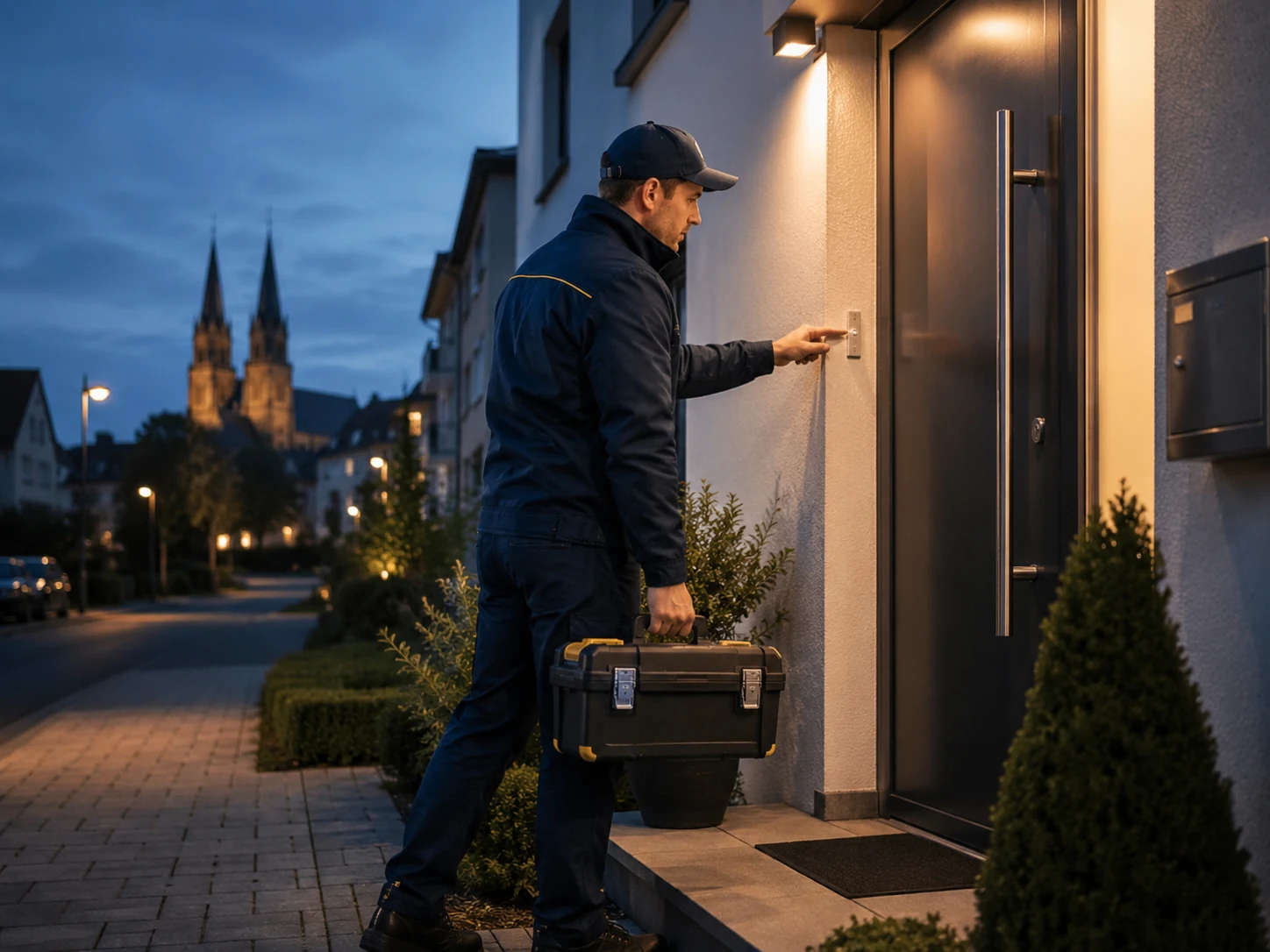 Schlüsselnotdienst Düren bei Abend- und Nachteinsatz